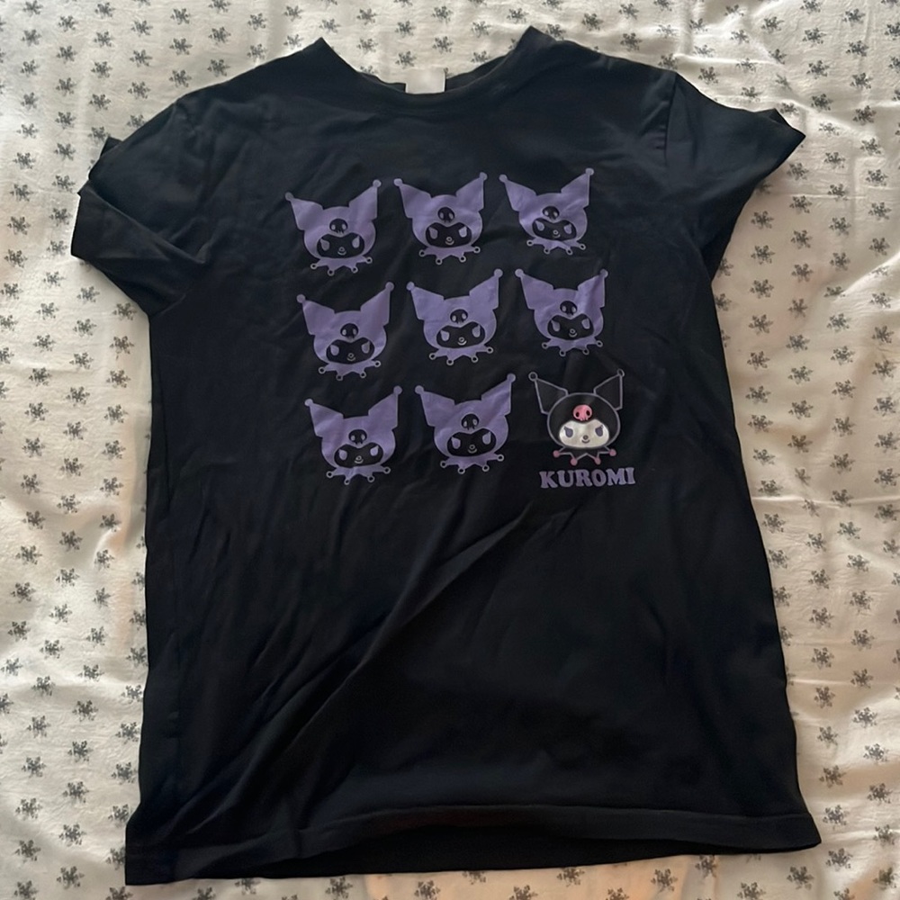 Sanrio Purple Kuromi Outline Shirt